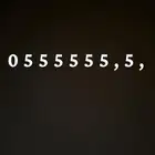 رقم مميز جدا سبع خمسات