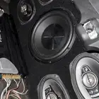 سماعات بايونير 750 واط واوفره 1500 واط مع الخشبه