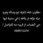 مطلوب شقه