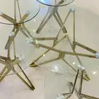 طاوله ستيل الاصلي واربع خدمات