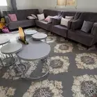 كنب اربع قطع و طاولة بأربع طاولات صغار