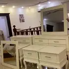 2 تسريحة 2 مرايا 4 كمدينو خشب ميه بالميه