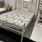 سرير معدن متر و20 ( 120 ) بالمرتبه كله جديد غير مستعمل