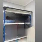 مخزن حديد  سرير حديد  مكتب مع دولاب  قلايه فيلبس