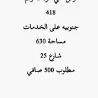 ارض للبيع حي غرناطه