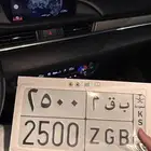 لوحة بقم 2500