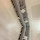 كنب صاله 3 في 4 ع حرف L مع كنبتين جانبيه