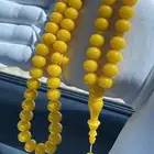 سبحة بكالايت الماني صب قديم اصفر اللون