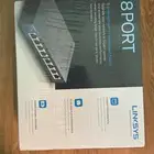 للبيع سويتش linksys 8 ports جديد