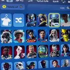حساب فورت نايت فيه سكن المغني وحزمة الشهر