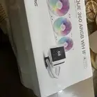 مبرد مائي 360 ابيض بشاشة