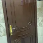 باب خشب من دون إطار طوال مترين و 8 سم العرض 82 سم