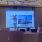 تأجير وتنظيم المعارض والمؤتمرات شاشات صوتيات إضاءات