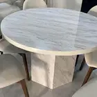 طاولة طعام 6 كراسي جديدة