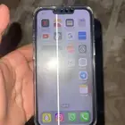 ايفون 13 مع كرتونه و اغراضه