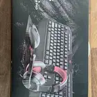 كومبو كيبورد ماوس سماعه وماوس باد جديد