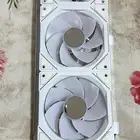 مراوح فاخرة بتصميم شبيه LIAN LI الأبيض أداء ولا أروع