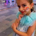 رسم على الوجه للاطفال