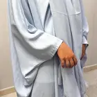 عباية بشت زرقاء سماوية مقاس 54