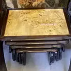 طاولات خدمه خشب متداخله للبيع