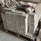 رصيف انترلوك مربع ابيض مقاس 15 15 للتطعيم والتشكيل