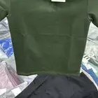 تيشرت اطفال وكبار اخضر زيتي