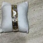 ساعة نسائية أصلية قديمة من ماركة Mountain Top مطعمه بالذهب