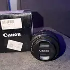 عدسة كانون جديده لم تستخدم