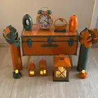 مجوعة الشتاء البرتقالية 18 قطعة