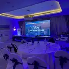 شاشات عرض   خيام أوروبية  جلسات مودرن   خدمة الضيافة
