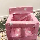 سرير وكرسي وأغراض بيبي