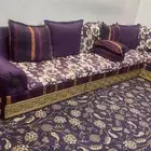 كنب مقاس 4   4 للبيع معاه الفرشه والستاير 2