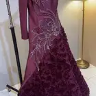 فستان سهرة برقندي