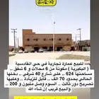 للبيع عمارة تجارية سكنية ( فرصة استثمارية مميزة )