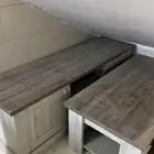 طاولة تلفزيون وطاولة قهوه وطاولة زاويه ودولاب ركن قهوه