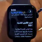 ساعة ابل الاصدار 6 بطارية نسبتها 99
