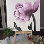 لوحة جداريه بالجبس والاكريليك