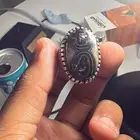 خاتم سليماني اسود يشف   ينور احمر مصور نوادر السليماني