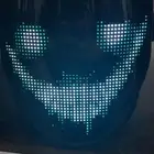 قناع مضيء led