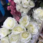ورد صناعي جوري لون سكري