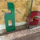 لوحات حروف بارزة اكرليك فوريكس صاج زنكور صندوق