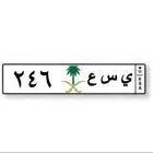 للبيع لوحه مميزه ي س ع 246 تسلسل زوجي