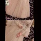 الذوق الفلسطيني   كوني فخمة ومحور الكلام بفستان السهرة الفخم