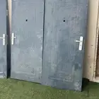 باب حديد اربعه بدون حلق وحد مع الحلق