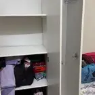 سرير نفر ونص ودولاب 3 ابواب