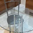 طاولة طعام زجاج