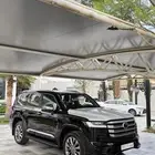 لاندكروزر VXR اسود داخلي احمر .