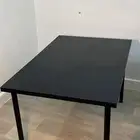 طاولة ايكيا مع ارفف بعجلات