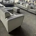 تفصيل وتنجيد كل انواع الكنب جلسات متصلة جاهزه 4 5 بسعر 1500