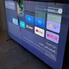 شاشة 78 بوصة مكسورة وتشتغل جزئيا